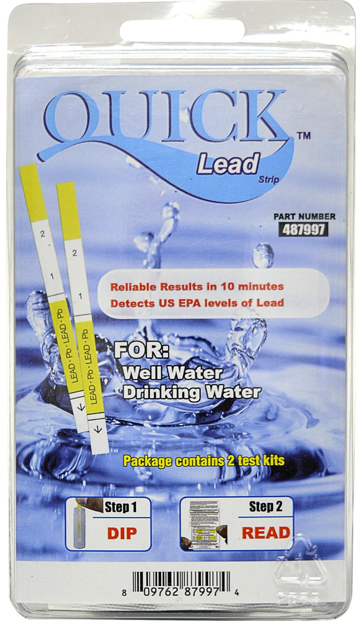 Plomo en agua